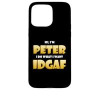 Peter Costume IDGAF Funny Meme Pete Halloween Costume Peters Coque pour iPhone 15 Pro Max