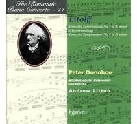 Peter Donohoe, piano - Litolff: Concerto Symphonique No. 2 in B minor, Op. 22 / Concerto Symphonique No. 4 in D minor, Op. 102 (UK Import)