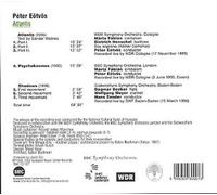 Peter Eotvos : Atlantis