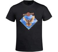 Peter Frampton Wind of Change Sport T Shirt for Men Crew Neck Black XL
