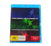Peter Gabriel Live In Athens - The Full Recorded Show (1987) - Blu-Ray Neuf