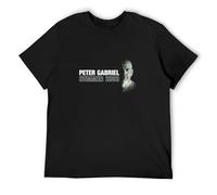 Peter Gabriel Profil E-Summer 2003 Tour Mens Black T-Shirt Top Unisex Tee 3XL