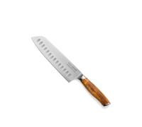 Peter Goossens BK x Santokumesser 17 cm, Deutscher Edelstahl, Ergonomischer Griff, Präzisionsklinge