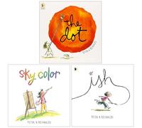 Peter H. Reynolds Creatrilogy Collection 3 Books Set (The Dot, Sky Color & Ish)