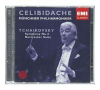 Peter Ilyich Tchaikovski 1840-1893 : Symphonie N° 4 En Fa Mineur Op 36 + Casse Noisette Suite De Ballet Op 71a Par Münchner Philharmoniker Orchestre Philharmonique De Munich Dir Sergiu Celibidache