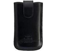 Peter Jäckel 12146 Etui noir pour téléphone portable - universel - cuir - 12,9 x 6,7 x 1,6 cm