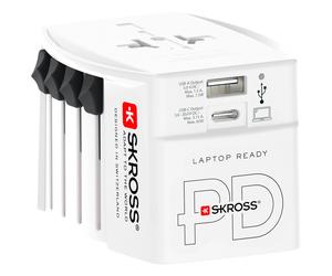 Peter Jäckel 97009 adaptateur prise d'alimentation Universel Blanc