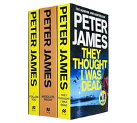 Peter James Collection 3 Books Set (They Thought I Was Dead Sandy's Story, Absolute Proof & I Follow You)