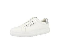 PETER KAISER Baskets basses argent / blanc, Taille 40,5