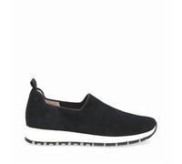Peter Kaiser Baskets pour Femme 74703 en Cuir Stretch Noir et Textile