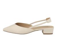 PETER KAISER Escarpins à bride arrière blanc cassé, Taille 38,5