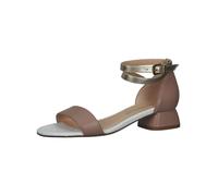 PETER KAISER Sandales à lanières marron / blanc, Taille 38,5