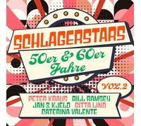 Peter Kraus, Bill Ramsey, Caterina Valente, Margot Eskens, et plus - Schlagerstars der 50er & 60er Jahre Vol. 2 (Chansons allemandes des années 50 & 60) [Import]