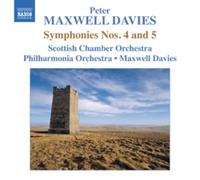 Peter Maxwell Davies Peter Maxwell Davies: Symphonies Nos. 4 and 5 (CD) Album