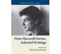 Peter Maxwell Davies, Selected Writings