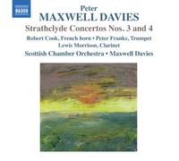 Peter Maxwell Davies: Strathclyde Concertos Nos. 3 & 4 [CD] NEUF