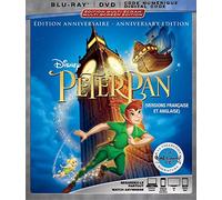 Peter Pan [Blu-ray + DVD + Digital HD] [Region Free] [Blu-ray]
