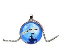 Peter Pan Collier en verre fait à la main avec photo privée, bijoux personnalisés, cadeau fantaisie fée, 4