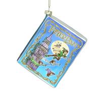Peter Pan Livre en verre Décoration de sapin de Noël Gisela Graham