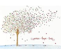 Peter Pauper Press Tree of Hearts Holiday Cards