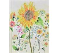 Peter Pauper Press Watercolor Sunflower Journal (Diary, Notebook)