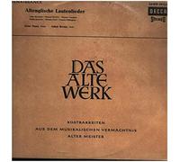 Peter Pears , Julian Bream - Altenglische Lautenlieder - Decca - SAWD 9912-B, Decca - ZAL 4705