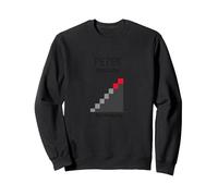 Peter Peter Principe : Rise to Incompétence Graphic Sweatshirt, Unisexe pour Adultes, Noir, XXL