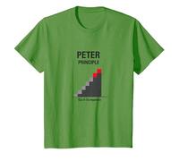 Peter Peter Principe : Rise to Incompétence Graphic T-Shirt, Enfant, Herbe, 6 Ans