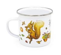 Peter Rabbit Enamel Mug, White, 1 Count (Pack of 1)