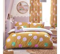 Peter Rabbit - Parure de lit "Dotty" RV2883 (Lit double) (Ocre)