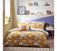 Peter Rabbit - Parure de lit "Sleepy Head" RV2882 (Lit double) (Ocre)