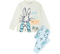 Peter Rabbit - Pyjama "Hop" avec pantalon long pour garçon NS7620 (98) (Bleu)
