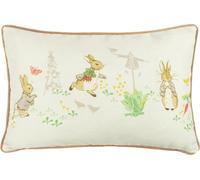 Peter Rabbit - rectangulaire - housse de coussin "Classic" RV2989 (35 cm x 50 cm) (Naturel)