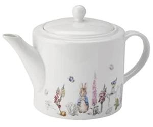 Peter Rabbit Stow Green Beatrix Potter Théière classique en porcelaine 4 tasses