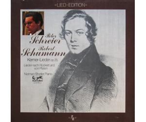 Peter Schreier - Lied-Edition 4: Lieder von Robert Schumann (Kerner-Lieder op.35 / Lieder nach Rückert und von Platen) [Vinyl LP] [Schallplatte]