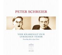 Peter Schreier Peter Schreier: Vom Knabenalt Zum Lyrischen Tenor (CD) Box Set