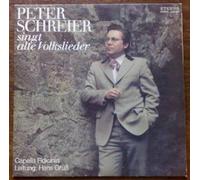 Peter Schreier - Singt alte Volkslieder (ETERNA) / Vinyl record [Vinyl-LP]