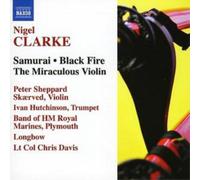 Peter Sheppard Skaerved Samurai, Black Fire (Davis, Longbow) (CD) Album