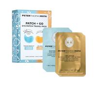 Peter Thomas Roth Coffret Holiday - Hydra-Gel Travel Pack 4 Paires (2x Water Drench + 2x 24K Gold) - Patchs Yeux de Luxe à l’Acide Hyaluronique, Collagène & Caféine - Hydratant, Raffermissant & Éclat