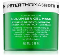 Peter Thomas Roth Masque gel De-Tox au concombre hydratant visage et contour des yeux 150 ml