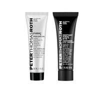 Peter Thomas Roth FIRMx™ Kit anti-âge - Gel exfoliant + sérum raffermissant pour le visage avec collagène, peptides et enzymes - Exfoliant et rajeunissant - Pour peaux matures et fatiguées - 30 ml de