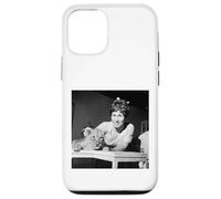 Peter Valarie Singleton Bleu avec Son Petit au Zoo 1968 Coque pour iPhone 12/12 Pro
