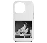 Peter Valarie Singleton Bleu avec Son Petit au Zoo 1968 Coque pour iPhone 13 Pro