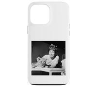 Peter Valarie Singleton Bleu avec Son Petit au Zoo 1968 Coque pour iPhone 13 Pro Max