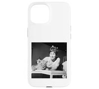Peter Valarie Singleton Bleu avec Son Petit au Zoo 1968 Coque pour iPhone 15