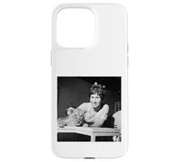 Peter Valarie Singleton Bleu avec Son Petit au Zoo 1968 Coque pour iPhone 15 Pro Max