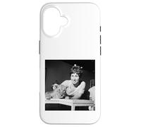 Peter Valarie Singleton Bleu avec Son Petit au Zoo 1968 Coque pour iPhone 16