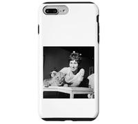 Peter Valarie Singleton Bleu avec Son Petit au Zoo 1968 Coque pour iPhone 7 Plus/8 Plus