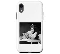 Peter Valarie Singleton Bleu avec Son Petit au Zoo 1968 Coque pour iPhone XR