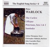 Peter Warlock Songs (The Duke Quartet, Thompson) (CD) Album
